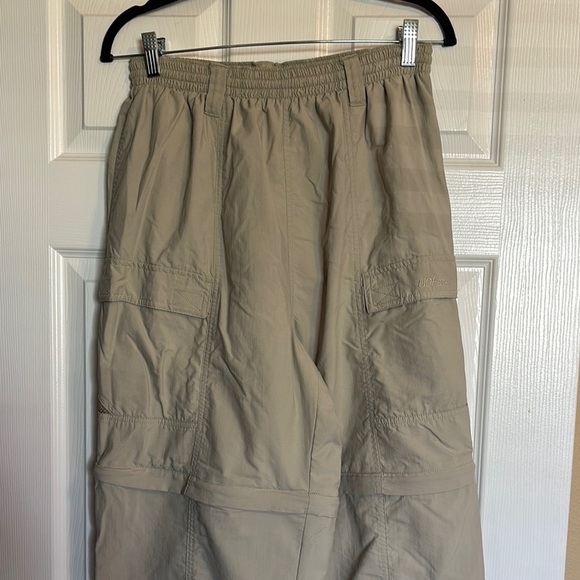Columbia PFG men’s vintage tan convertible cargo pants size large - Picture 1 of 10